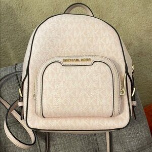Michael Kors Pink Backpack (mini)